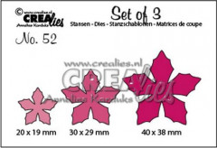Set of 3 Stanze - Nr. 52 - Blumen 23