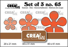 CREAlies Set of 3 no. 65 Blumen 27