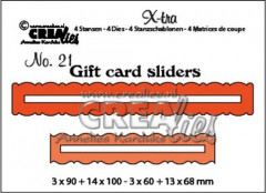 X-tra Fold Open Stanze - Nr. 21 - Geschenkkartenöffnungen