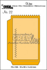 X-tra Fold Open Stanze - Nr. 22 - kleine Tasche