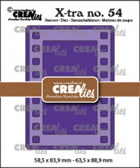 Crealies Xtra Nr. 54 ATC-Filmstreifen