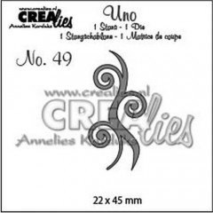 Crealies Uno - Nr. 49 - Dampf