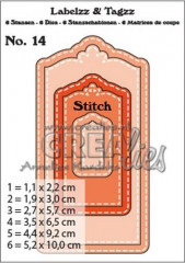 Crea-Nest-Lies Labels and Tags - Nr. 14