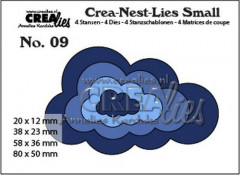 Crea-Nest-Lies Small Stanze - Nr. 9 - Wolken