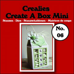 Create A Box Mini Stanze - Nr. 6 - Milch Karton