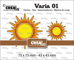 Crealies Varia 01 - Sonne