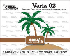 Crealies Varia 02 - Palmen