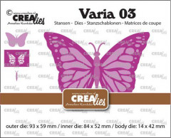 Crealies Varia - 03 Monarchfalter