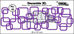 Decorette XL - Nr. 12 - verflochtende Quadrate