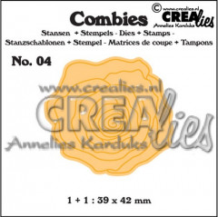 Crealies Combies - Nr. 4 - Rosen