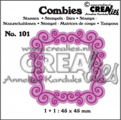 Crealies Combies - Nr. 101 - Rahmen A