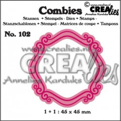 Crealies Combies - Nr. 102 - Rahmen B