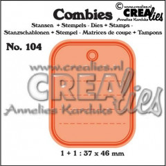 Crealies Combies - Nr. 104 - Tag A