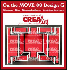 Crealies On The MOVE - Design G