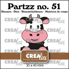 Crealies Partzz - Kuh