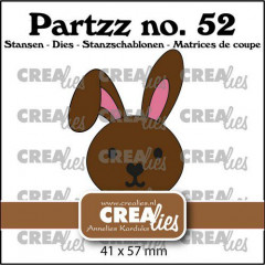 Crealies Partzz - Kaninchen und Hase
