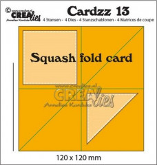 Crealies Cardzz - Nr. 13 - Squash Faltkarte