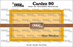 CREAlies Cardzz - Nr. 90 - Mini Slimline J