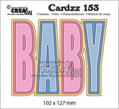 Crealies Cardzz - Nr. 153 - BABY