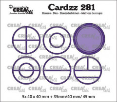 Crealies Cardzz - Elements Kreize