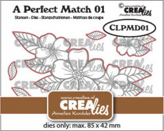 Crealies A Perfect Match Dies - Mix Blumenstrauß A