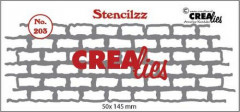 Crealies Stencilzz - Nr. 203 - stones