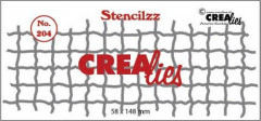 Crealies Stencilzz - Nr. 204 - mesh