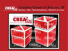 Crealies Create A Box no. 19