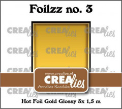Crealies Foilzz Hot Foil - gold glänzend