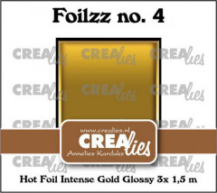 Crealies Foilzz Hot Foil - intensiv gold glänzend