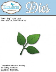 Metal Cutting Die - Big triple leaf