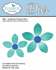 Metal Cutting Die - Victorian Flower Set 1