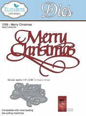 Metal Cutting Die - Quietfire Merry Christmas