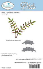 Metal Cutting Die - Leaf + Berry Branches