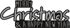 Craftables - Merry CHRISTMAS