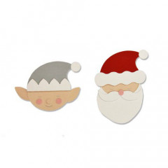 Bigz Die - Santa and Elf