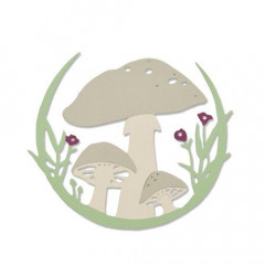 Thinlits Die - Mushroom Wreath