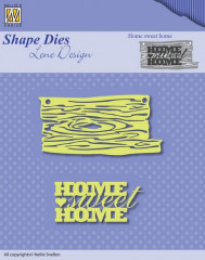 Shape Die - Men things Home sweet home