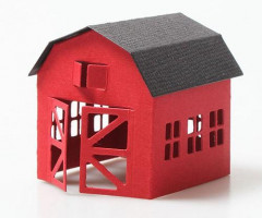 Hobby Solutions Cut Die - Farm house 3D
