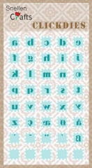 Click Dies - alphabet-2 (Kleinbuchstaben)