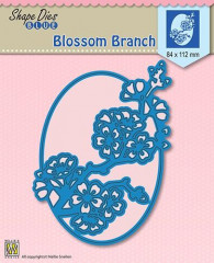 Shape Die - Blue Blossom Zweig