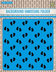 Embossing Folder - Hintergrund Babyfüße 2