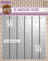 3D Embossing Folder - Streifenmuster 2