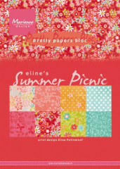 Pretty A5 Paper Bloc - Elines Summer Picnic