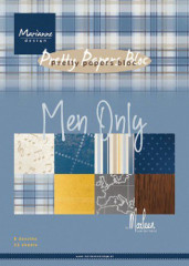Men only by Marleen Pretty Paper Bloc