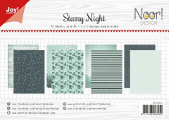 Papierset A4 - Noor - Design Starry Night