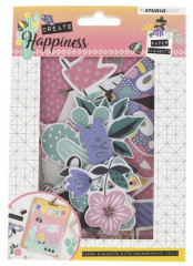 Die Cut Paper Set - Background, Photo, Label and Extras Nr. 648
