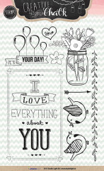 Clear Stamps - Chalk Nr. 100