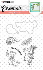 Clear Stamps and Die Cut - Essentials Animals Nr. 29