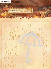 Embossing Folder With Die Cut - Wonderful Autumn Nr. 6